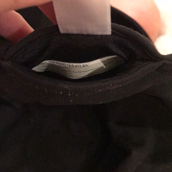 Black ivivva leggings size 12 REVERSIBLE - Picture 5 of 6